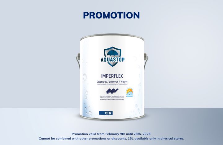 A WATERPROOF PAINT. AN IRRESISTIBLE PROMOTION.