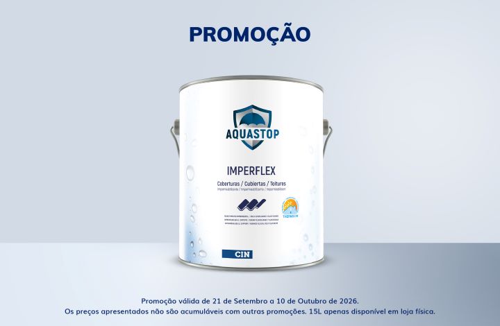 Uma tinta resistente ao sol e à chuva. Uma oportunidade que não espera pelo tempo.