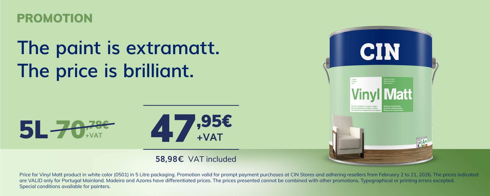 FEVEREIRO 2026 - GAMA VINYL (PROMOÇÕES)